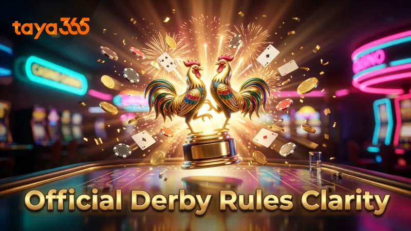 Official derby rules define match outcomes clearly and fairly.