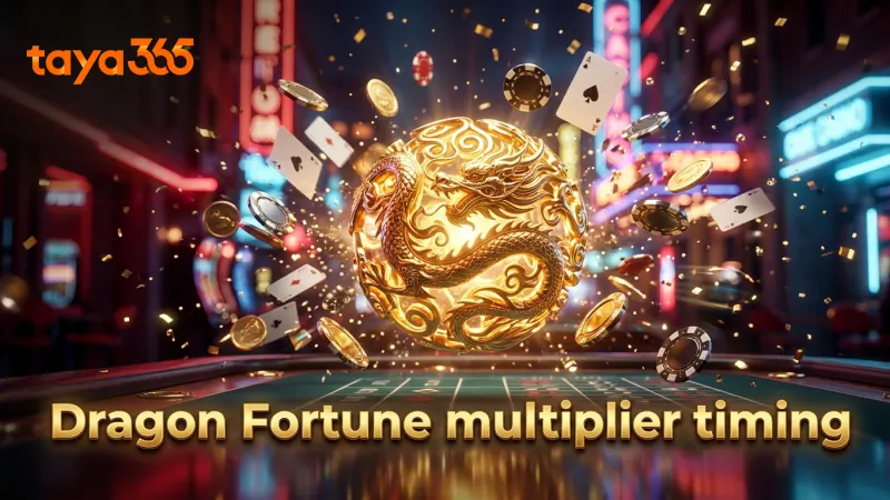 Multiplier trigger timing influences Dragon Fortune payouts.