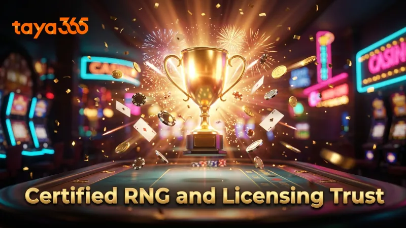 Certified RNG and PAGCOR licensing ensure trusted play