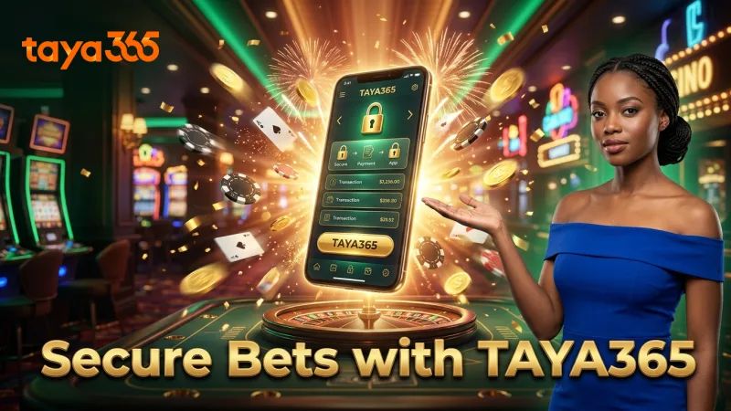 TAYA365 offers secure cash-in and cash-out options