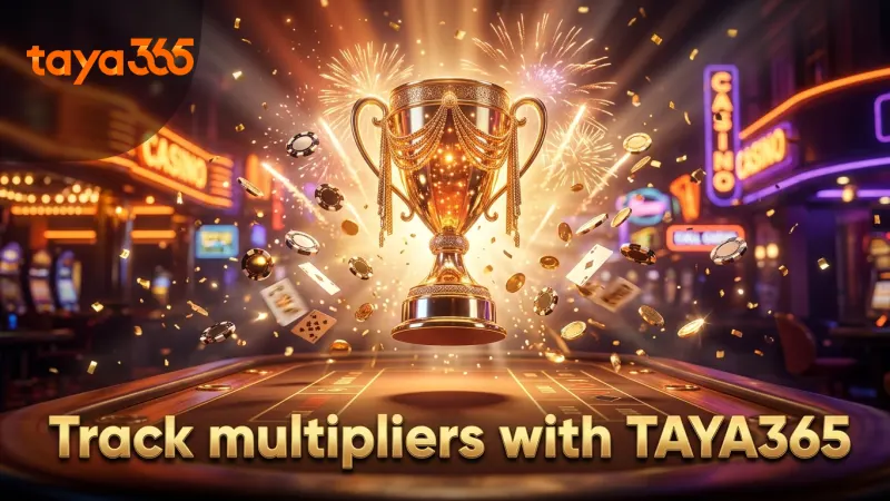Multiplier levels rise visibly during cascading wins, note the growth with TAYA365