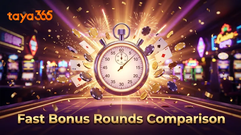 Comparison of bonus round timers for fast mobile play convenience