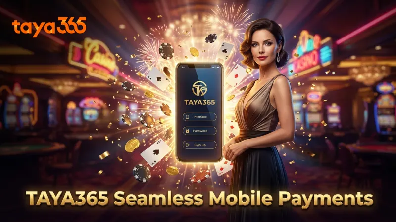 TAYA365 interface displaying smooth cash-in and cash-out with e-wallets