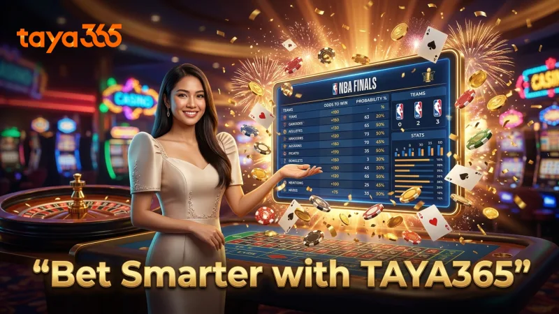 TAYA365 offers tools to analyze NBA Finals betting data
