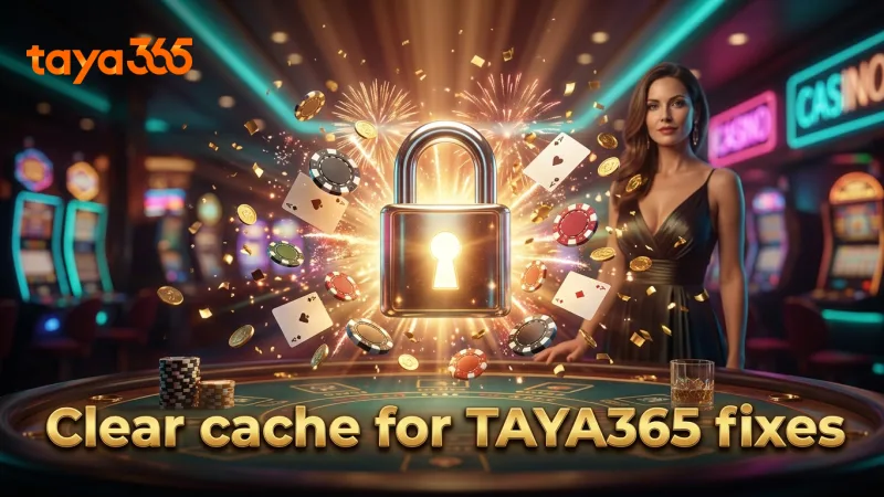 Clearing cache helps fix TAYA365 login or betting interface glitches smoothly
