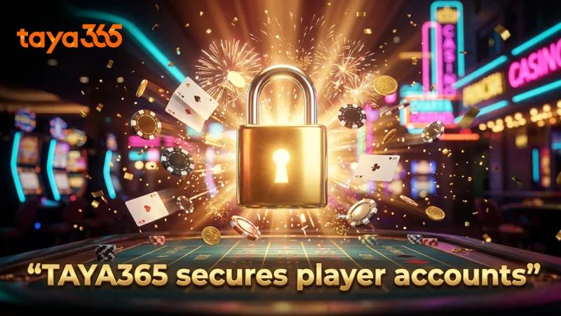 TAYA365 ensures secure account verification processes.