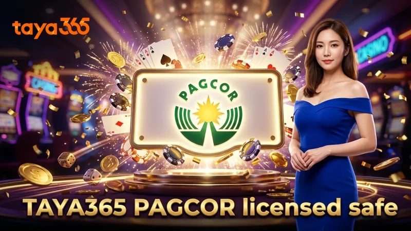 TAYA365’s PAGCOR license guarantees safe and responsible gaming