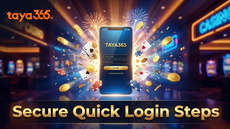 Secure login steps ensure quick account access