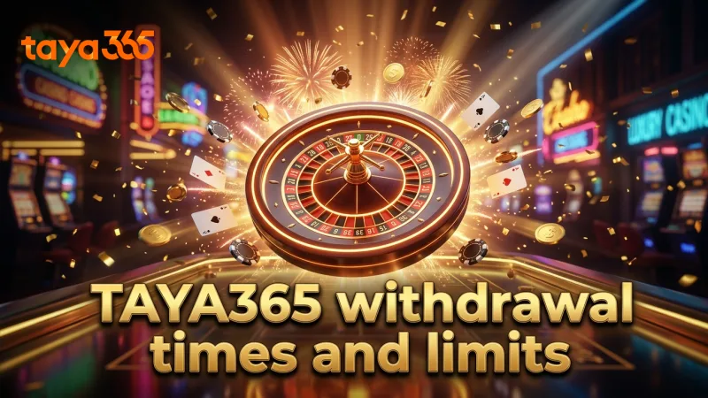 Processing times and withdrawal limits for TAYA365