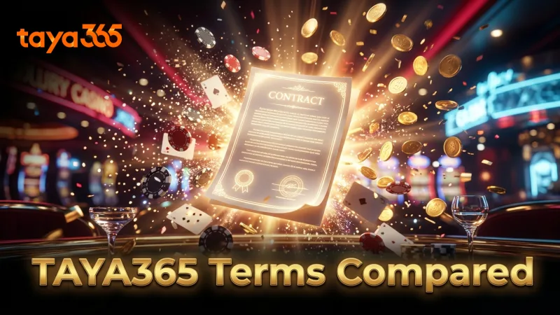 Comparison of TAYA365 Terms with standard industry clauses