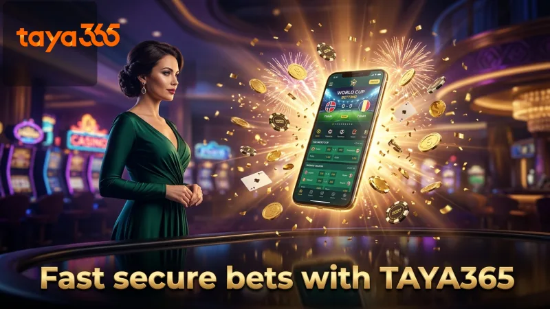 TAYA365 offers fast deposits and cash-outs via popular e-wallets.
