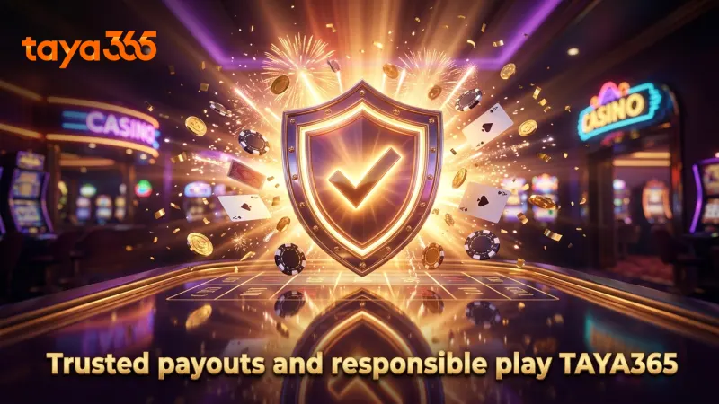 Responsible play and clear payouts build trust with TAYA365 users.